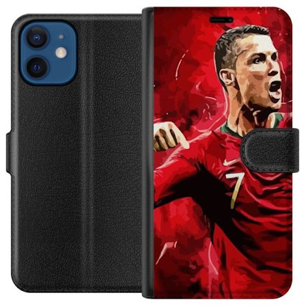 Kompatibelt Plånboksfodral till Apple Apple iPhone 12 Ronaldo
