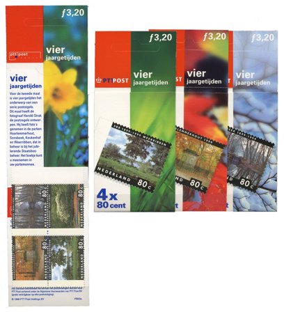 Holland 1999 - Frimærkehæfte NVPH PB 53 a-d - Postfrisk
