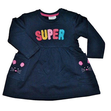 Baby Klänning, Blå Super