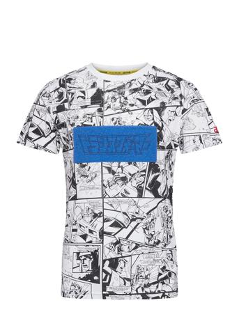 Tf M Graphic Ss Tee 1 White ASICS SportStyle