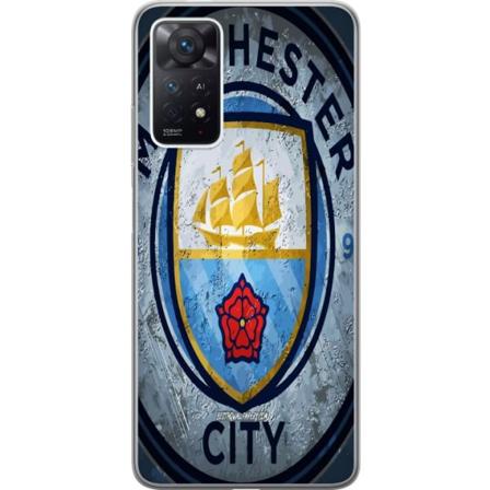 Xiaomi Redmi Note 11 Pro Gjennomsiktig deksel Manchester City