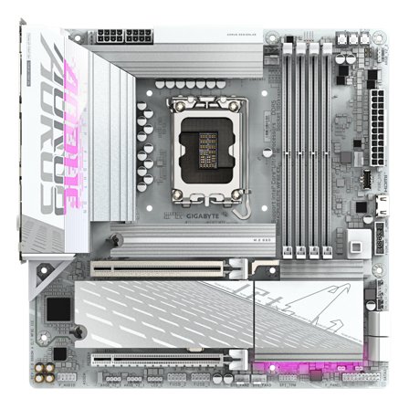 Gigabyte B860M Aorus Elite Wf6E Ice