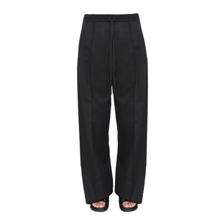 Marni Wide Byxor svart, Dam Byxor, Dam, Storlek: S
