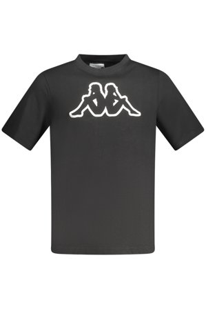 Kappa T-shirt Maniche Corte Uomo Nero