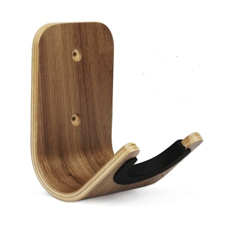 Guitarvægbeslag, træguitarophæng til ukulele, bas, akustiske og elektriske guitarer, guitar