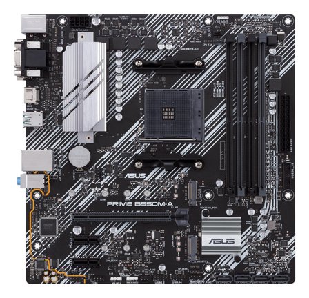 ASUS PRIME B550M-A/CSM - hovedkort - mikro ATX - Socket AM4 - AMD B550