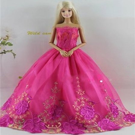 Docka Bröllopsklänning Docka Kjol 4 4