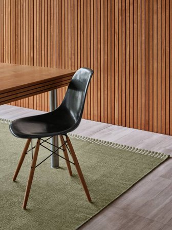 Visby Tapis - Vert 200X300 Laine, Dans Le Style Scandinave