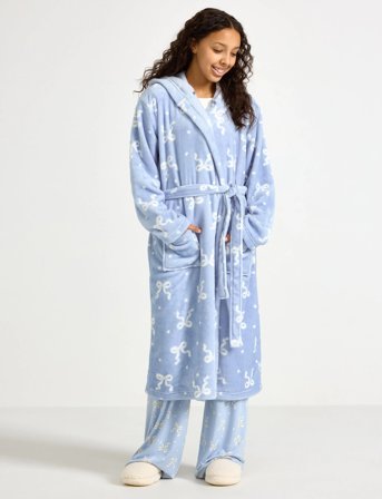 Lindex Robe - Blue - 134