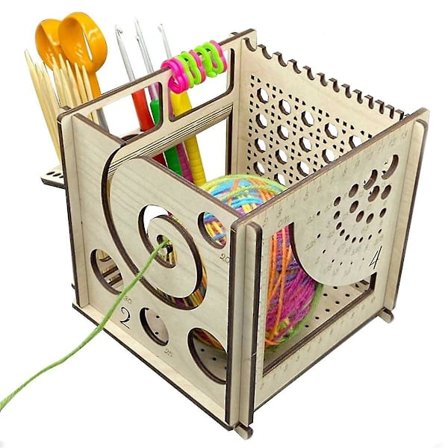 Alt-i-ett tre-garnbolle, 2024 Multifunksjonelt strikkeverktøy, tre-garnbolle, garnbolle for strikking (FMY)