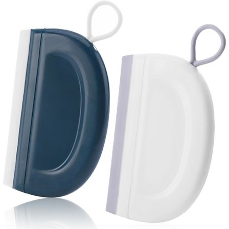 2 kpl Mini-lasikaavin, Mini-suihkukaapimet, Pienet kaapimet suihkuoviin, Suihkukuivain, Monitoiminen suihkukaavin kylpyhuoneen ikkunoihin, Ki