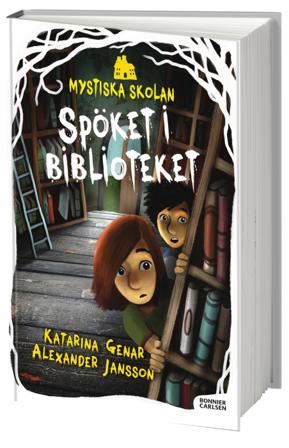 Spöket i biblioteket - Bok av Katarina Genar - Inbunden