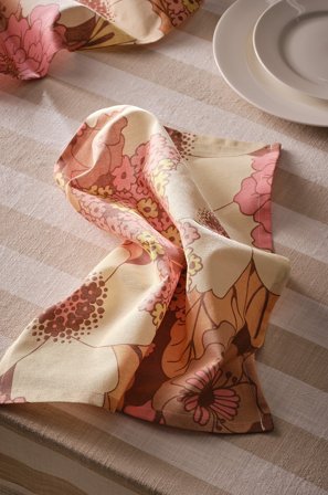 Jotex - Serviett 4-pakning Rosa/brun - DANDI - Kjøp Servietter hos Jotex