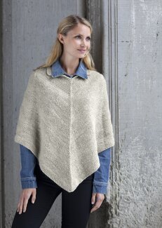 Beskrivning Poncho med krage