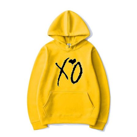 The Weeknd Printed hættetrøjer Xo Mode Print Hættetrøje Herrer Kvinder Harajuku Hip Hop Pullover Hoodie Toppe .i