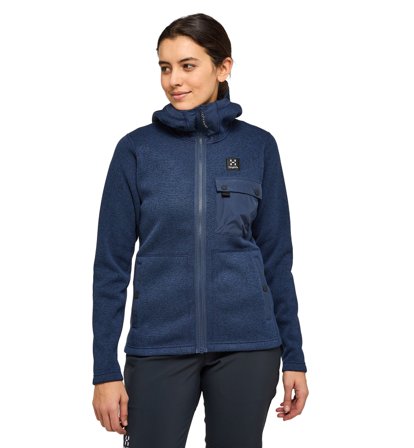 Haglöfs Hede Mid Hood Women Tarn Blue - Damen - L