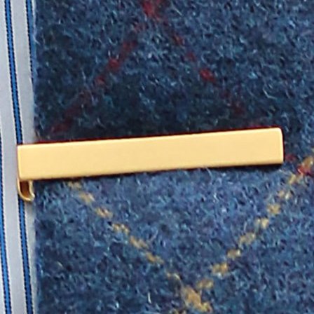 Ac de cravată de nuanță aurie pentru bărbați - Ace de cravată pentru cravatele înguste