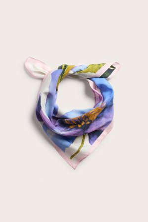 Kappahl | Chusta w kwiaty Jasnoróżowy ONE SIZE | Jasnoróżowy