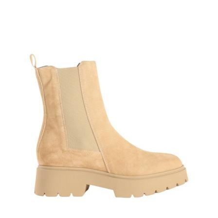 Janet & Janet, Ankle Boots Beige, Dames, Maat:40 EU