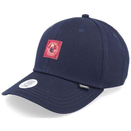 Djinns - Blå adjustable Keps - 6P Truefit Do Nothing Club Girl Dark Navy Adjustable @ Hatstore