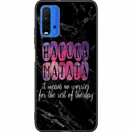 Xiaomi Redmi 9t Svart Skal Hakuna Matata