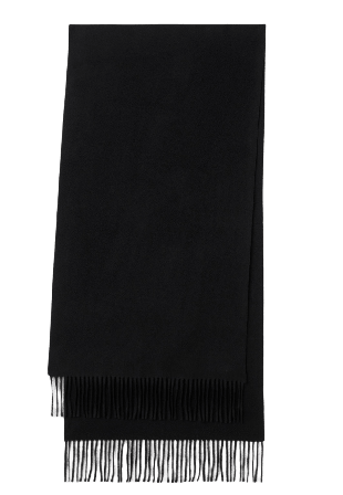 Tiger of Sweden Lattan RWS Oversized Halsduk Halsdukar & scarves Herr Svart ONESIZE