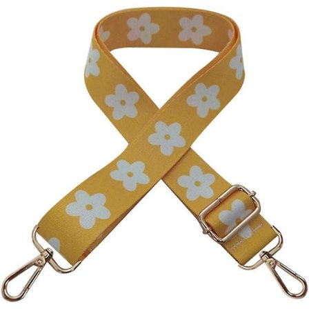 125 cm längd justerbar bredd axelrem axelrem axelväska blomma väska rem axel
