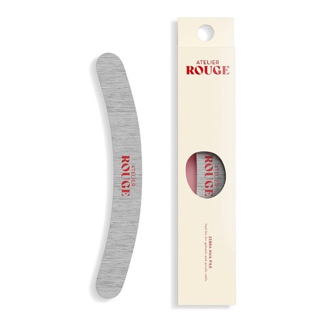 Atelier Rouge Zebra Nail File, Makeup, Negletilbehør, Neglefile
