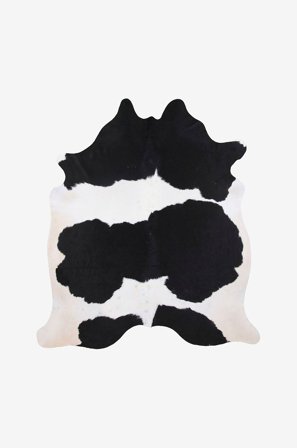 Skinnwille - Koskindstæppe - Sort - Skind & skindtæpper - Fra Homeroom