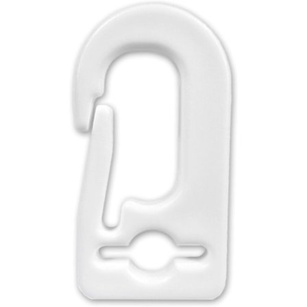 *Pearl sjældne 100 karabinhager, flagkroge, plastikkarabinhager til flagstænger*