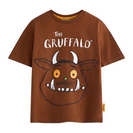 Gruffalon Barn/Kids Stor Ansikte Kortärmad T-shirt 18-2