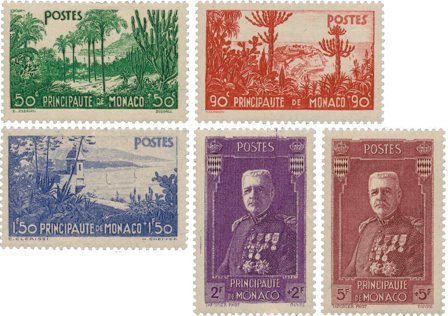 Monaco YT 135-39 - Ubrugt