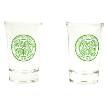 Celtic FC Shot Glass (2-pack) One Size Vit/Grön