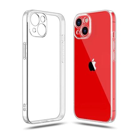 iPhone 14 Plus Mobilskal Ultratunt TPU - Vit Transparent