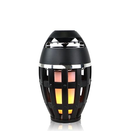 /EA/Utomhusfackla Bluetooth-högtalare med flammeffektlampa, vattentät