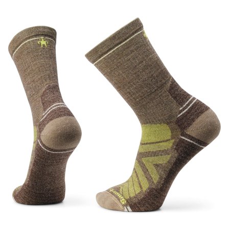 Smartwool Hike Light Cushion Crew Socks Military Olive/Fossil