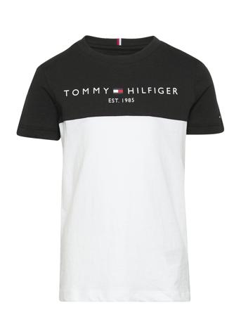Essential Colorblock Tee S/S T-shirt Multi/mønstret Tommy Hilfiger