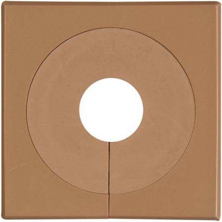 Faluplast 51429 Dækroset delelig, 18-28 mm Enkel, brun, Installation