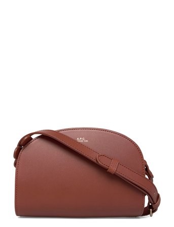 A.P.C. Bag Demi-Lune Mini - Brown - ONE SIZE
