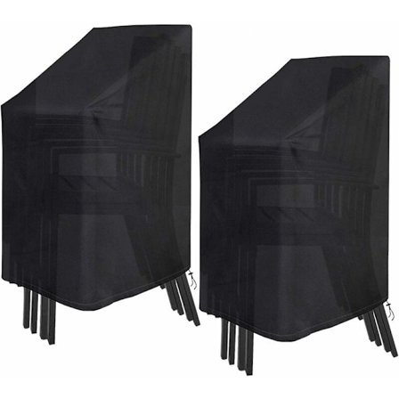 75 75 120cm, 210D trädgårdsstolsöverdrag 2 st, vattentät Oxford