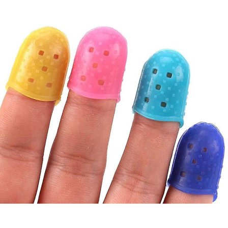 Guitar Fingerbeskyttere Silikonbeskyttere til Ukulele-spillere