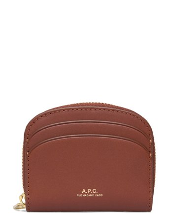 A.P.C. Compact Demi-Lune Mini - Brown - ONE SIZE