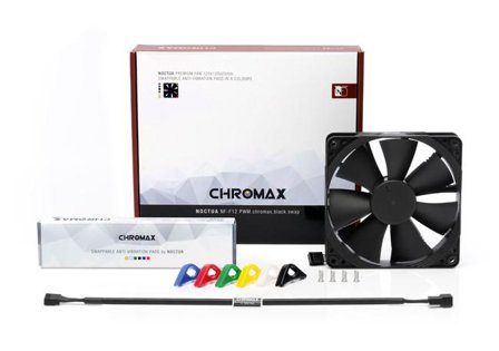 Noctua chromax NF-F12 PWM - kabinettvifte