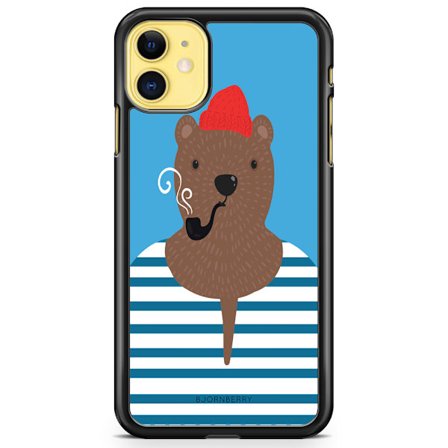 Bjornberry Hårdskal iPhone 11 - Hipster Björn