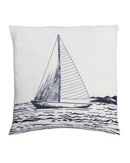 Putetrekk med maritimt trykk 1-pk Marine