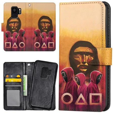 Samsung Galaxy S9 - Plånboksfodral/Skal Squid Game