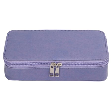 Stor Pennväska med Kapacitet Bärbar Förvaring Bekvämt Handtag Pojkar Pennfodral Lila