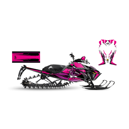 Dekalkit SweTown Arctic Mudita Rosa - Arctic Cat M8000 HCR 153 2012-2017