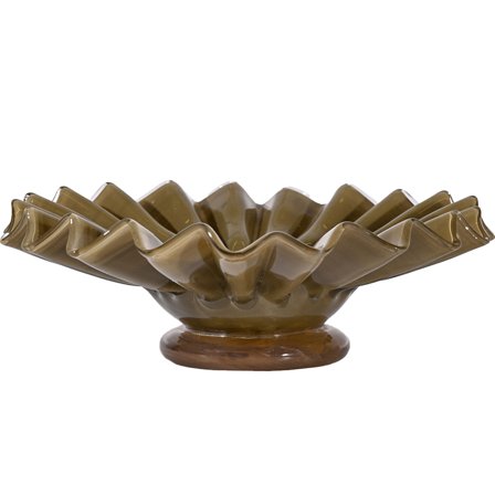 Byon Lori M serveringsskål 18 cm, grønn/beige