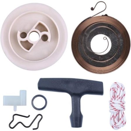 Recoil Starter Pulley Fjedre Pawl Dog Reparation Sæt til STIHL 024 026 MS240 MS260 Pro Motorsav Erstatte 1121 080 2101 1125 195 040
